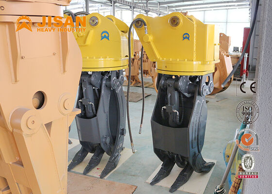 اتصال دوگانه هیدرولیک چوب گرفت 1500mm فک باز کردن برای 20 تن 320 حفاری