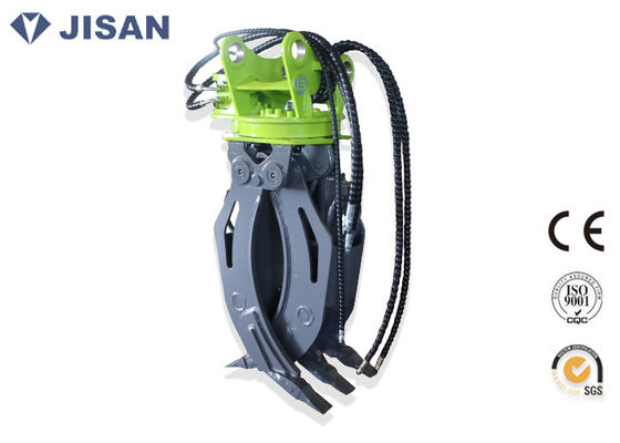 چنگ زدن هیدرولیک موتور موتور ترمز،  PC60 Log Grab For Excavator