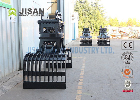 تخریب و جداسازی فلز خرد شده مرتب سازی صاف و جداسازی تخریب گراپل Excavator Attachment Grapple Grab