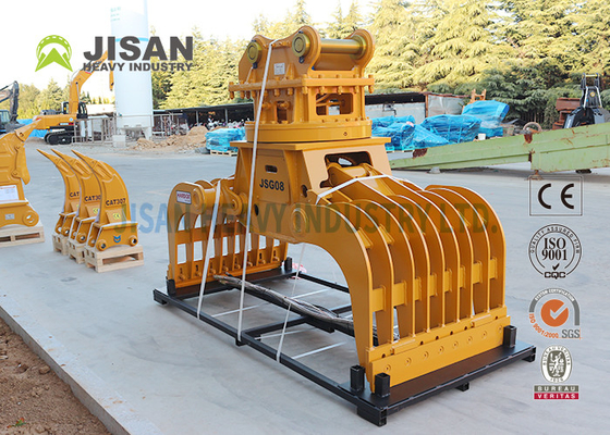 تخریب و جداسازی فلز خرد شده مرتب سازی صاف و جداسازی تخریب گراپل Excavator Attachment Grapple Grab