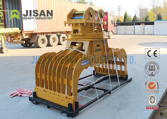 تخریب و جداسازی فلز خرد شده مرتب سازی صاف و جداسازی تخریب گراپل Excavator Attachment Grapple Grab