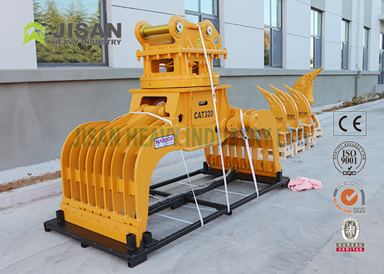 تخریب و جداسازی فلز خرد شده مرتب سازی صاف و جداسازی تخریب گراپل Excavator Attachment Grapple Grab