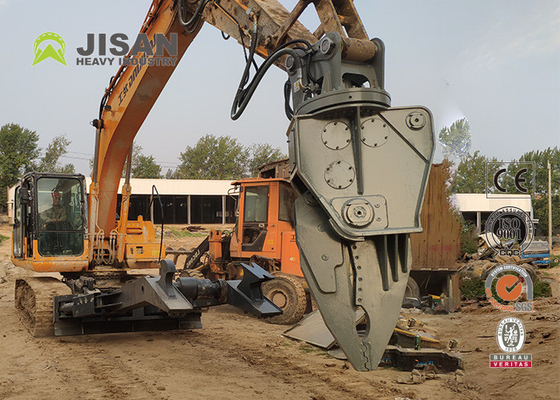Jisan Excavator Demolition Hardox Steel Shears Fortress Scrap Shears For Sale ماشین خرد کردن ماشین های ماشین آلات