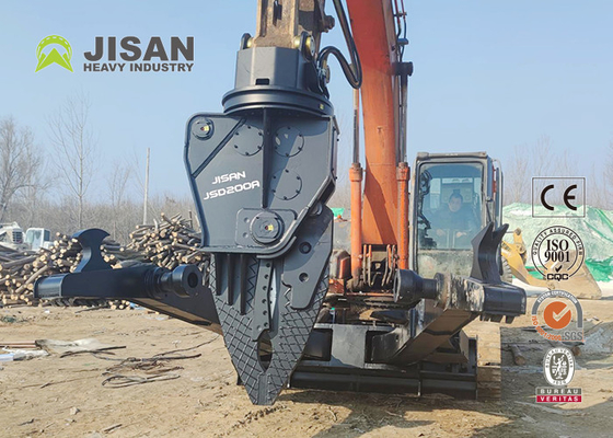 حفاری قیچی هیدرولیک برای ساختارهای فولادی تخریب قیچی هیدرولیک برش فلز Pc200 ماشین ماشین قیچی بتن