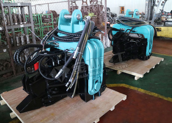 2800 دور در دقیقه چکش سنگ شکن، 30 تنی کامپوزو درایو حفاری هیدرولیک ارتعاشی