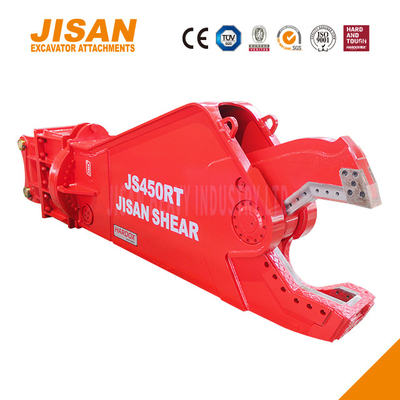 برش و بازیابی مواد خرد شده با تراشه های فلزی Excavator Teyun Tycs450rt