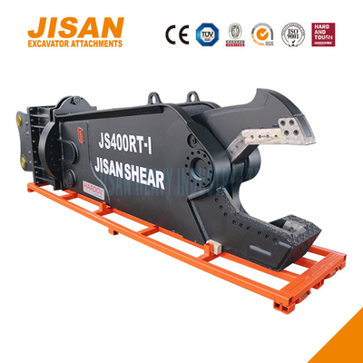 JS430RT قیچی های فلزی حفاری برای برش آهن و فولاد و سایر مواد با نصب بازوی 40 تا 50 تن