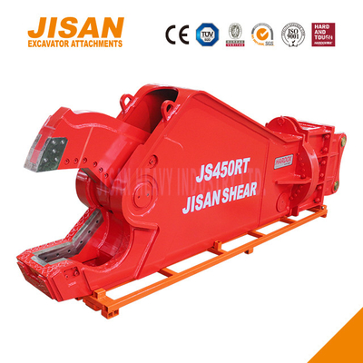 JS430RT قیچی های فلزی حفاری برای برش آهن و فولاد و سایر مواد با نصب بازوی 40 تا 50 تن