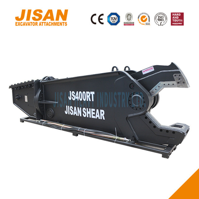 JS430RT قیچی های فلزی حفاری برای برش آهن و فولاد و سایر مواد با نصب بازوی 40 تا 50 تن