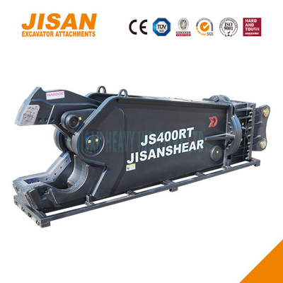 JS430RT قیچی های فلزی حفاری برای برش آهن و فولاد و سایر مواد با نصب بازوی 40 تا 50 تن