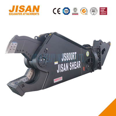JS800RT تراشه های فلزی حفاری ایده آل برای برش فولاد سنگین با نصب بازوی 80-110 تن