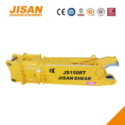 قیچی های هیدرولیکی برای برش و بازیابی مواد خرد شده در سایت های تخریب صنعتی با چرخش 360 درجه