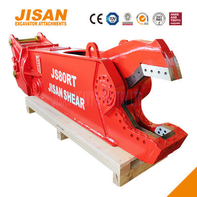 قیچی فلزی بیل مکانیکی JS400RT راه حل نهایی برای برش و بازیابی مواد ضایعات