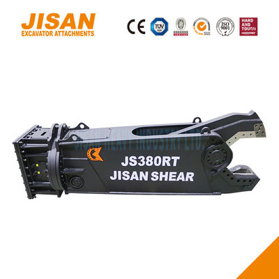 قیچی فلزی بیل مکانیکی JS400RT طراحی شده برای حداکثر راندمان و استحکام، چرخش 360 درجه، شیر سرعت و نیروی برش 800T