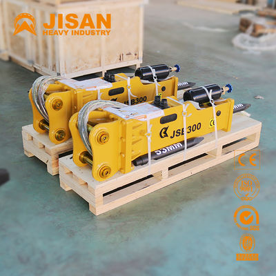 جعبه گواهینامه CE نوع بی صدا شکن سنگ بیل مکانیکی برای 20 تن