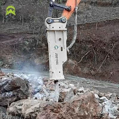 JISAN Hydraulic Rock Breaker Hammer with 19-26 ton Suitable Excavator Hydraulic-gas System and High Energy Impact Frequency