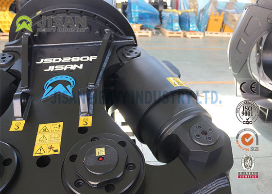 قیچی فلزی بیل مکانیکی JISAN با موتور چرخش هیدرولیکی 360 درجه، قدرت قوی و دوام طولانی