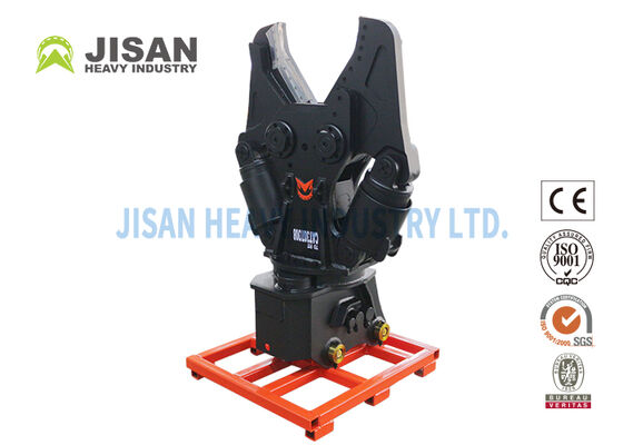 قیچی فلزی بیل مکانیکی با چرخش هیدرولیکی 360 درجه و تیغه قابل تعویض برای عملیات تخریب و بازیافت