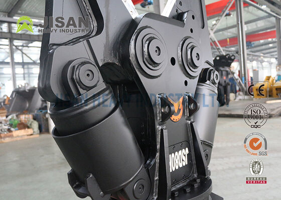 قیچی فلزی بیل مکانیکی با چرخش هیدرولیکی 360 درجه و تیغه قابل تعویض برای عملیات تخریب و بازیافت