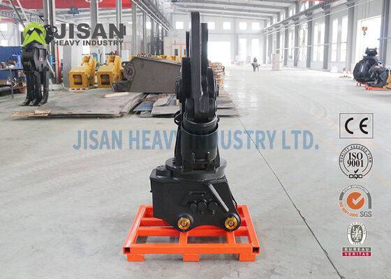 قیچی فلزی بیل مکانیکی با چرخش هیدرولیکی 360 درجه و تیغه قابل تعویض برای عملیات تخریب و بازیافت