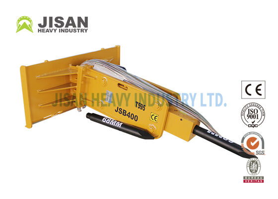 چکش ضربه ای صخره شکن بیل مکانیکی بادوام برای ساخت و ساز معدن معدن و کاربردهای سنگین مهندسی عمران ساخته شده است.