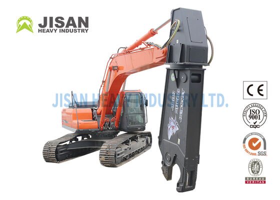 قیچی فلزی بیل مکانیکی فولادی مقاوم در برابر سایش هاردوکس 450 با چرخش 360 درجه برای نصب بازوی 40-50 تن