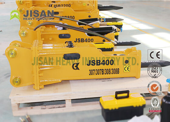 JSB4500 Excavator Rock Breaker لوگو OEM سفارشی چکش هیدرولیک 36-45 تن Excavator