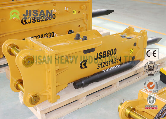 JSB4500 Excavator Rock Breaker لوگو OEM سفارشی چکش هیدرولیک 36-45 تن Excavator