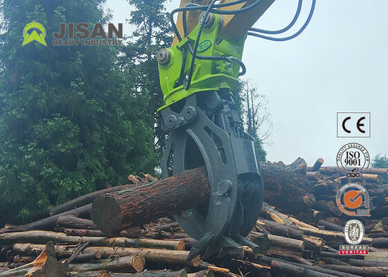 اتصال دوگانه هیدرولیک چوب گرفت 1500mm فک باز کردن برای 20 تن 320 حفاری