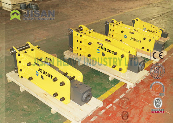 30-40 Ton Excavator سنگ شکن برش چکش 155mm برای PC300 PC400