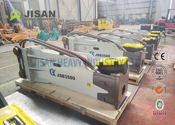 اتصالات بتن شکن SB40 نوع جعبه چکش سنگ هیدرولیک برای بیل مکانیکی