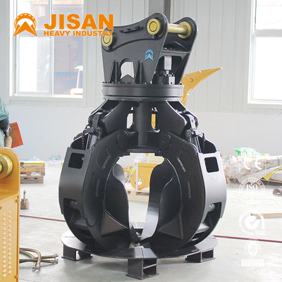 چنگال دستی ضایعات هیدرولیک کارخانه فولاد چاتارا برای جرثقیل دوار
