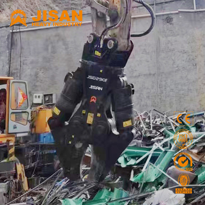 برش تخریب بیل مکانیکی Pc450 Jcb برای برش چند منظوره دو سیلندر