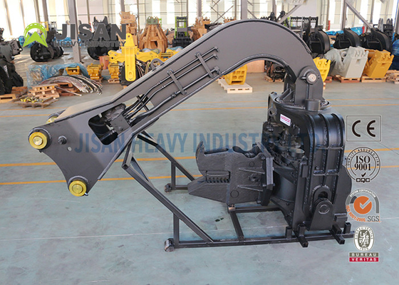 درایور شمع فولادی Ce Sgs Oem Oem Oem , چکش شمع ارتعاشی هیدرولیک نصب شده در بیل مکانیکی