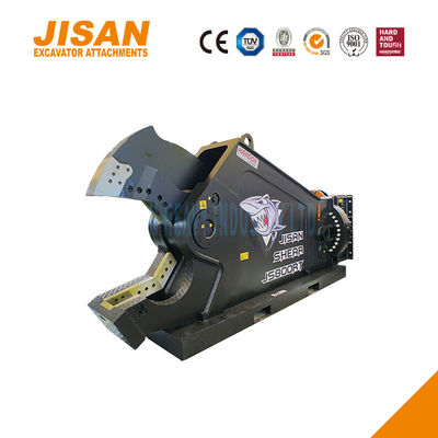 قیچی فلزی بیل مکانیکی JS800RT با چرخش 360 درجه و نگهدارنده چاقوی با استحکام بالا برای سایت های تخریب صنعتی