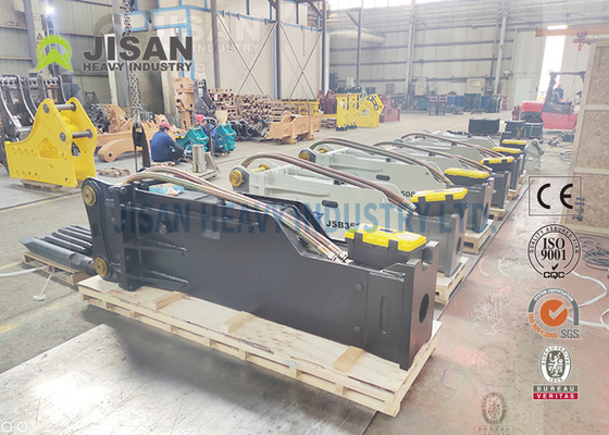 اتصالات بتن شکن SB40 نوع جعبه چکش سنگ هیدرولیک برای بیل مکانیکی